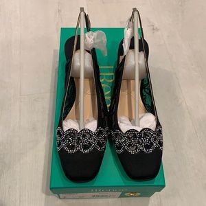 J.Renee Faleece Crystal Embellished Slingback Pump